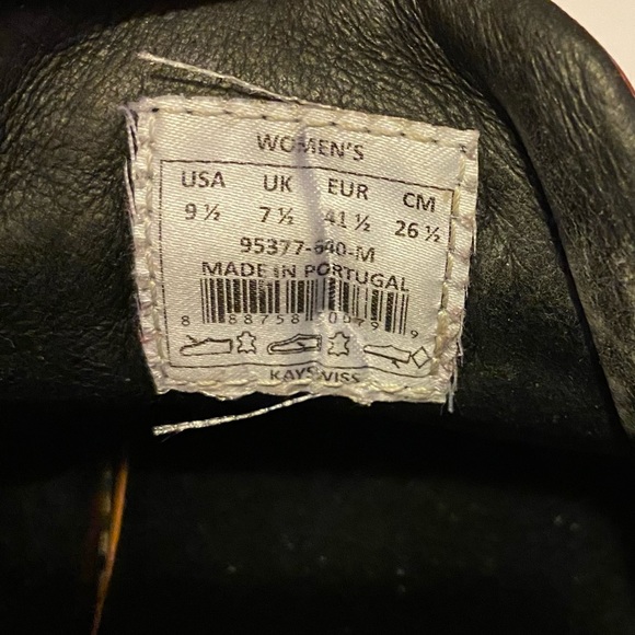 K-Swiss Wine Women’s Leather Sneakers Size 9.5 - Picture 8 of 8